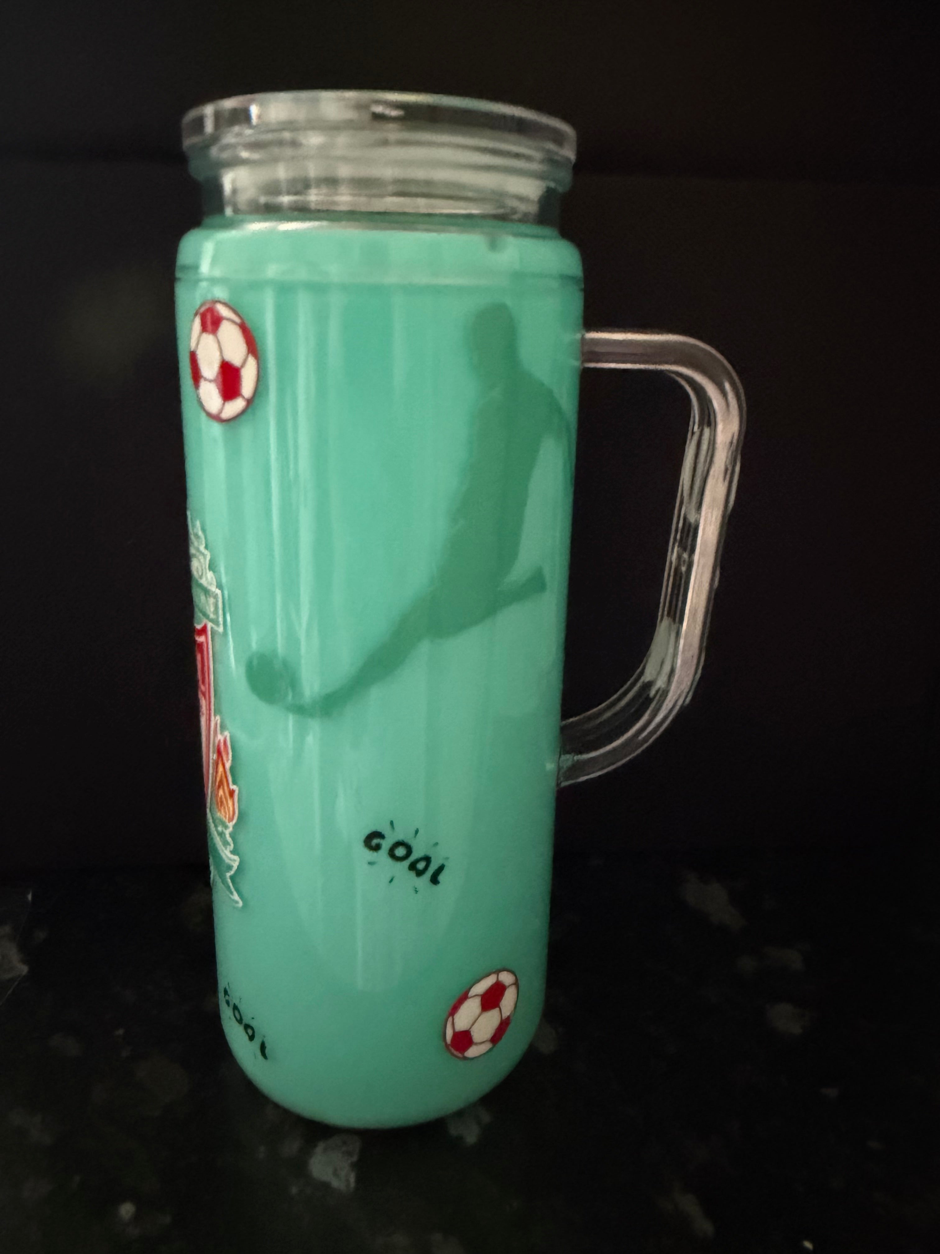 20oz double walled tumbler with handle