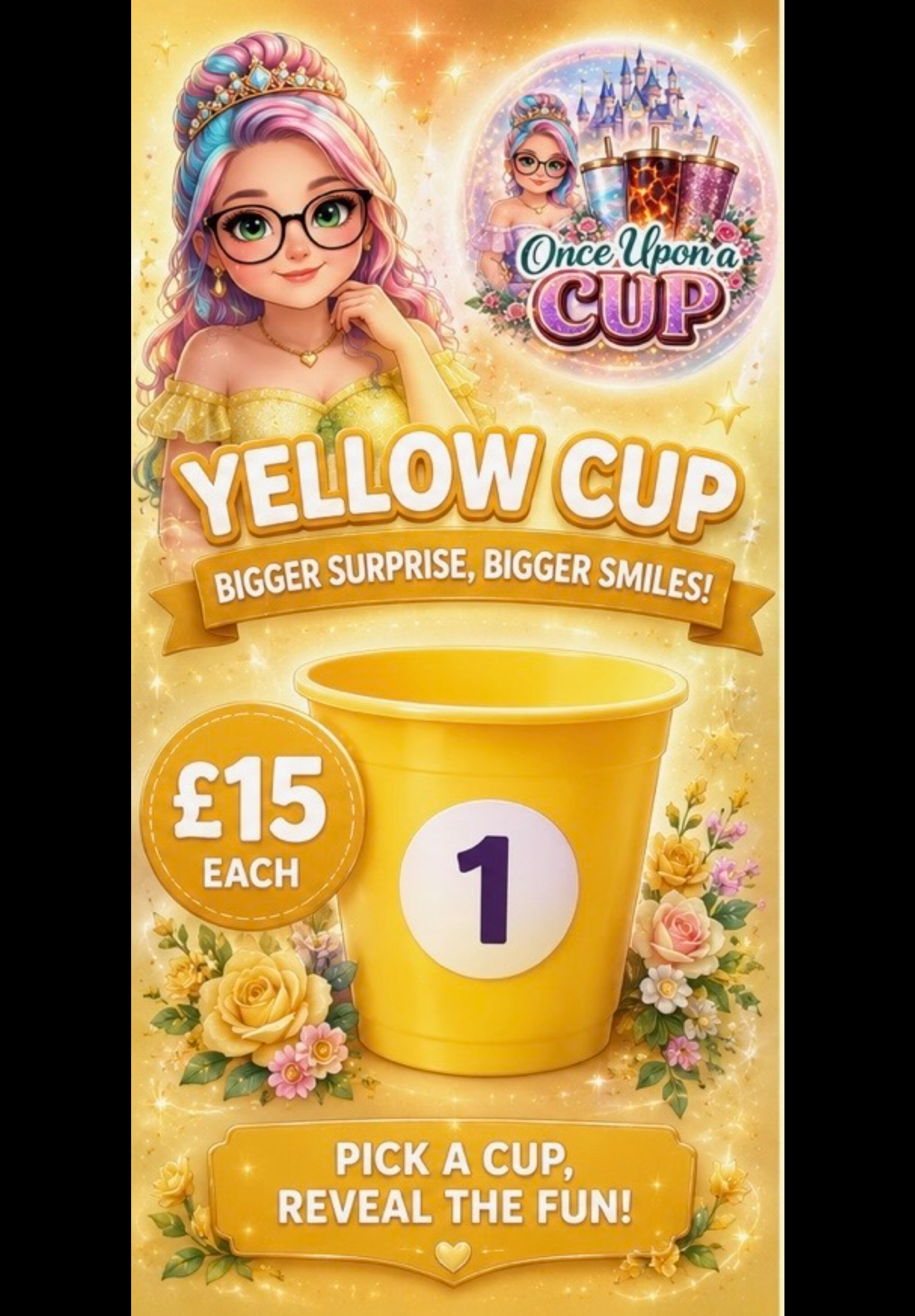 £15 Curiosity cup